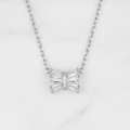 925 sterling silver divine necklace by CHAKORE - Flat lay on marble