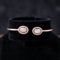 Aura Rose Dual Eclipse 925 Silver Bracelet