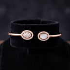 Aura Rose Dual Eclipse 925 Silver Bracelet