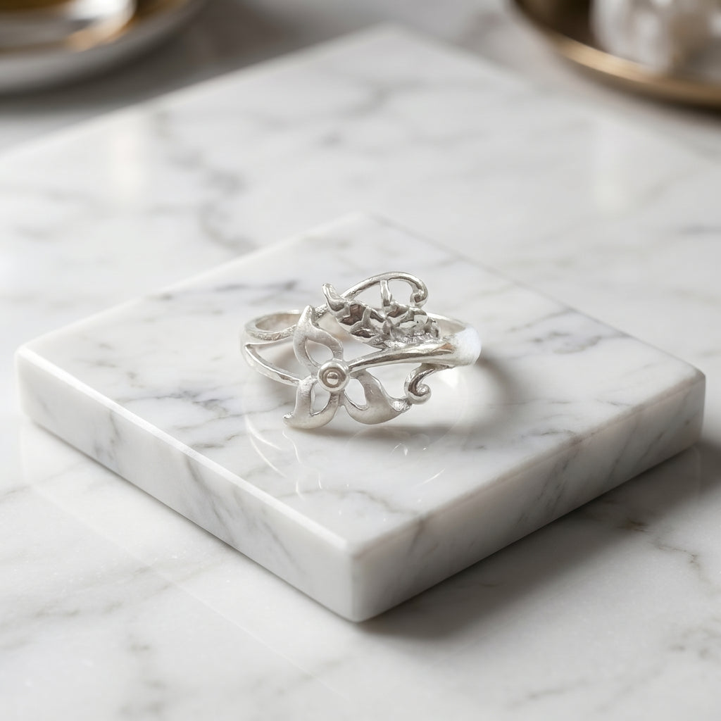 Botanical Wrap 925 Silver Ring