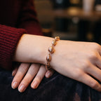 Elara Rose Orb Capsule 925 Silver Bracelet