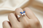 Butterfly Ring Lifestyle On Hand
