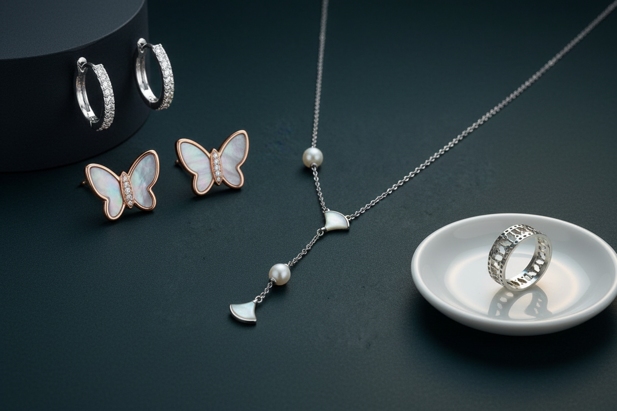 CHAKORE Jewelry Flat Lay