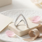 CurV 925 Silver Ring