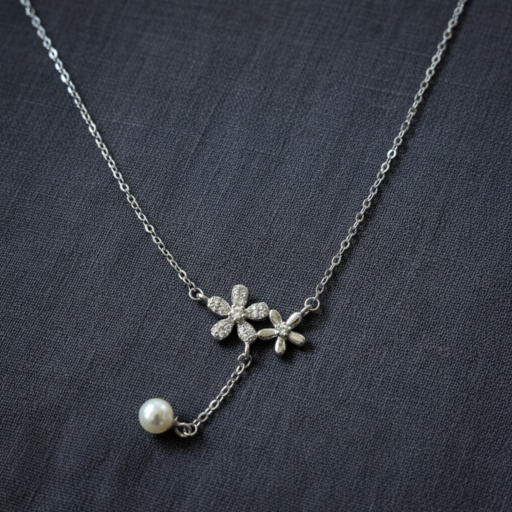 Flat lay on dark linen
