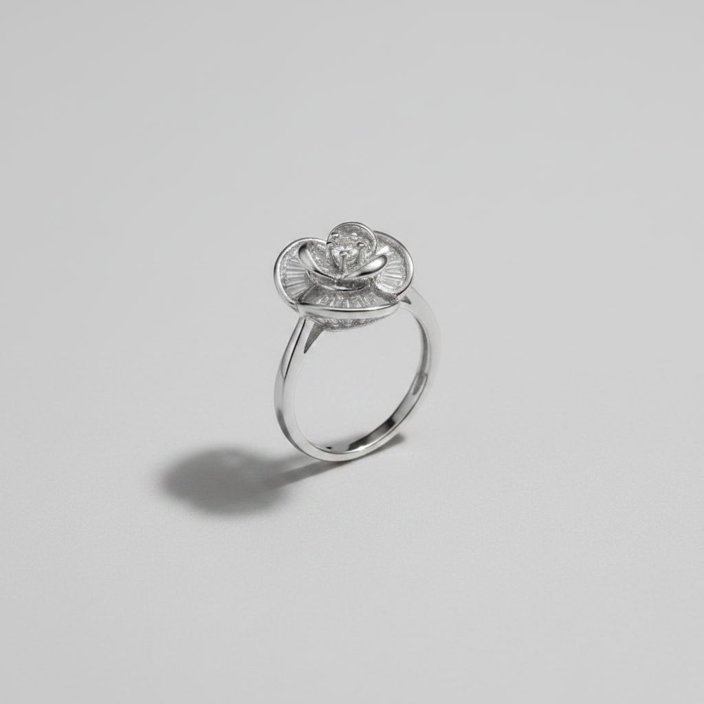 Flower Ring True 45° Angle
