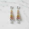 Jhumka Pair – Marble Flat Lay