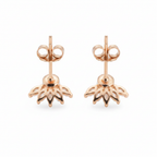 Marquise Fan Crest Rose Gold – Back View
