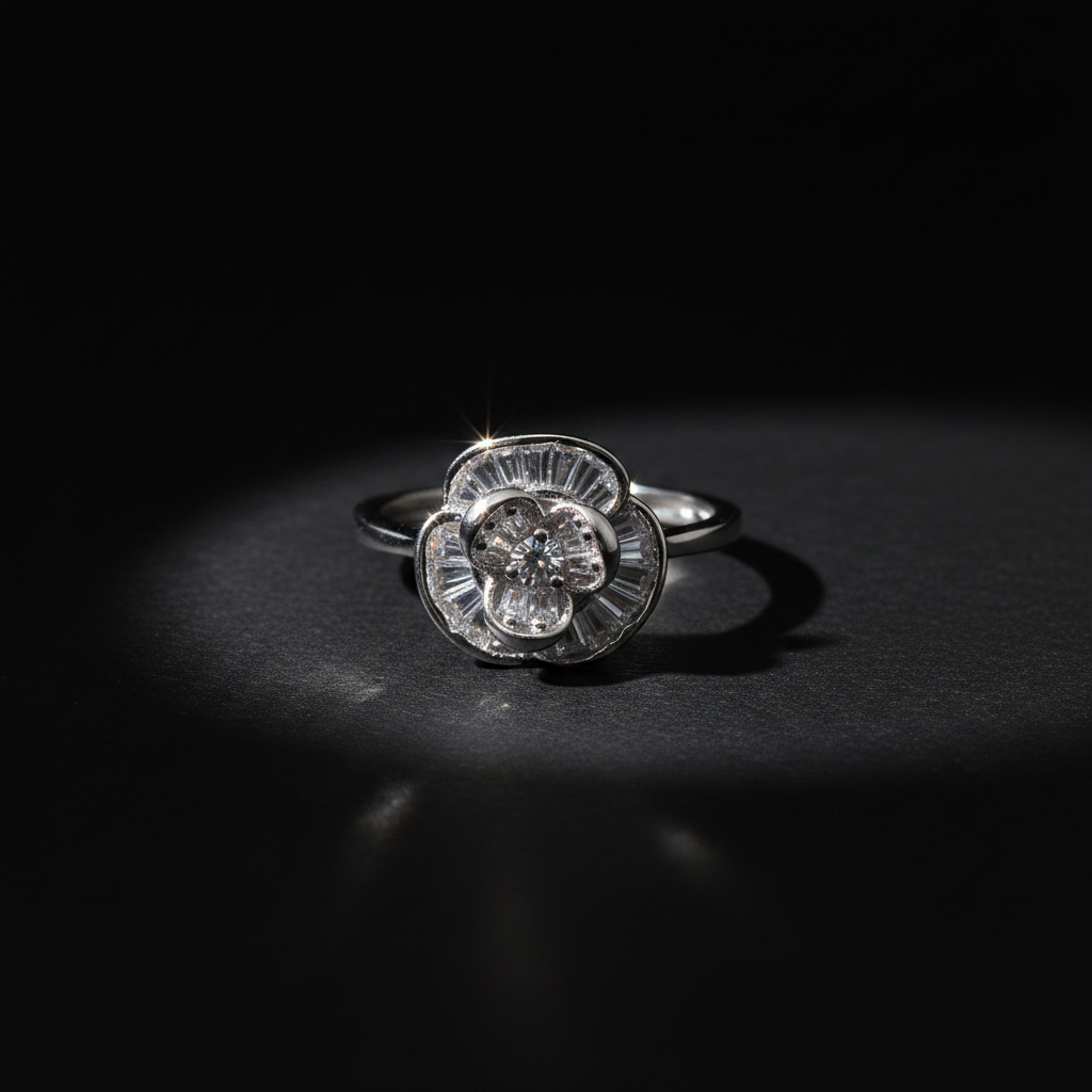 Noir Spotlight — Flower Ring