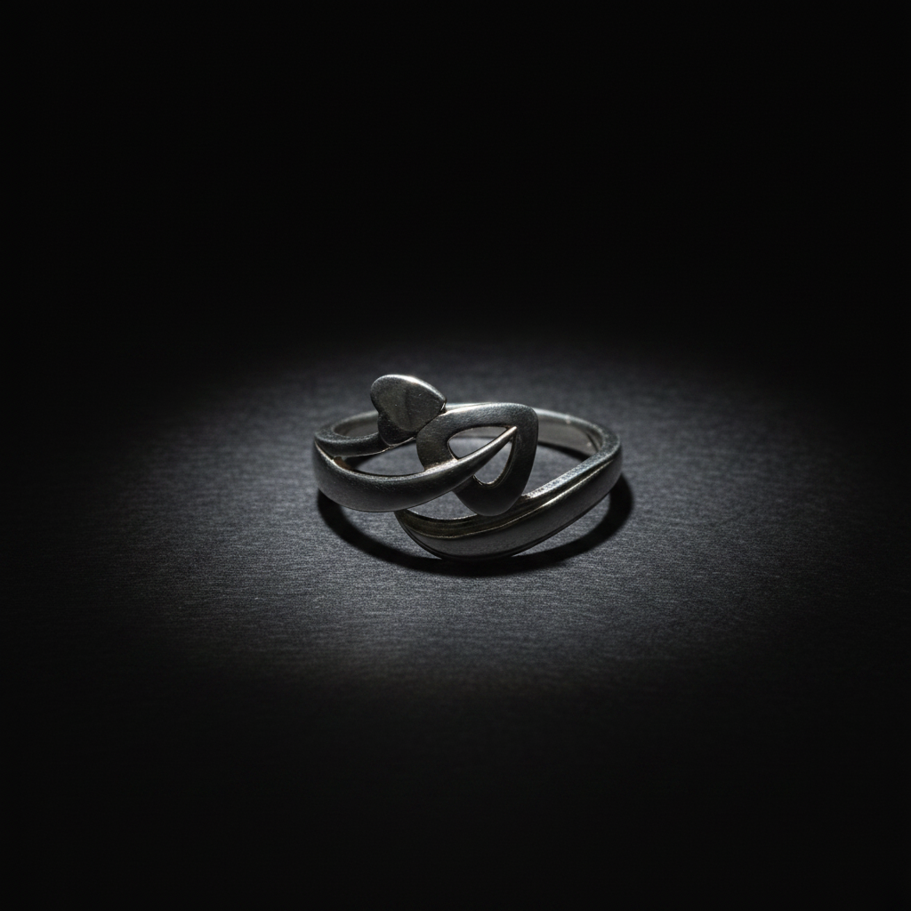 Noir Spotlight on Dark Surface