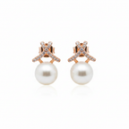 Pearl X Studs – Studio White