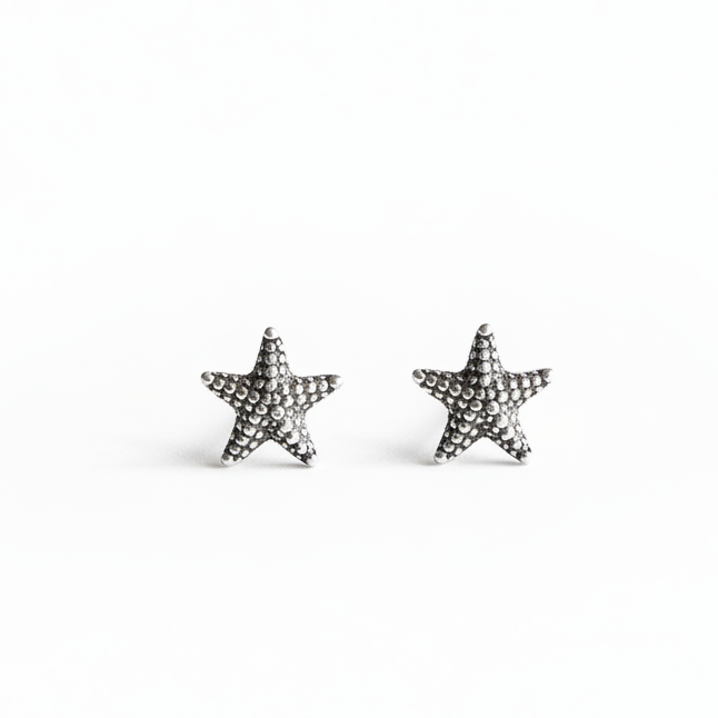 Starfish Studs – White Hero