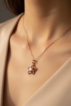 Worn at Neckline