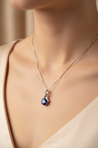 Worn at Neckline
